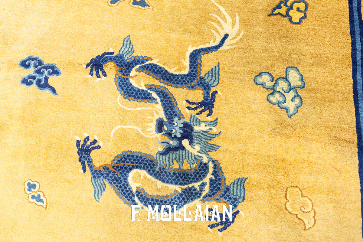 Ningxia Rug Five Dragon Design n°:567323